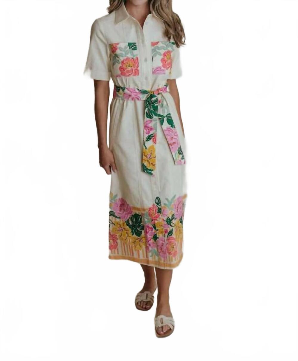 NEW LAROQUE ellie dress in boardwalk